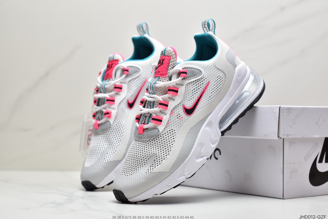 190 耐克Nike Air Max 270 React 半小掌气垫跑鞋  CV8818-102