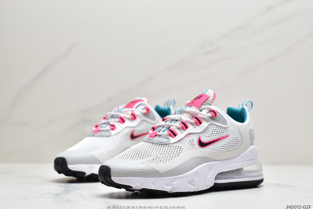190 耐克Nike Air Max 270 React 半小掌气垫跑鞋  CV8818-102