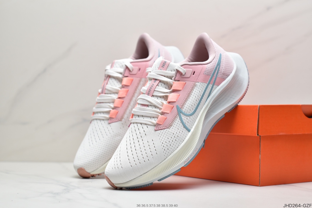 190 耐克Nike Air Zoom Pegasus 38 针织透气 登月38代CW7358-103