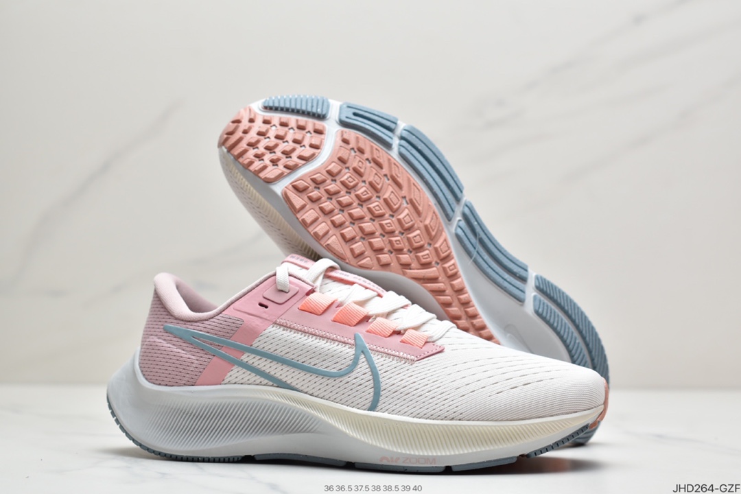 190 耐克Nike Air Zoom Pegasus 38 针织透气 登月38代CW7358-103
