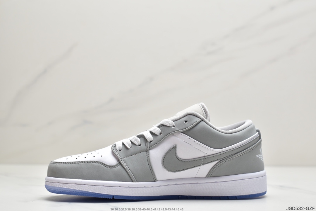 180  Air Jordan 1 Low 红粉紫拼接AJ1乔1低帮休闲板鞋 DC0774-105