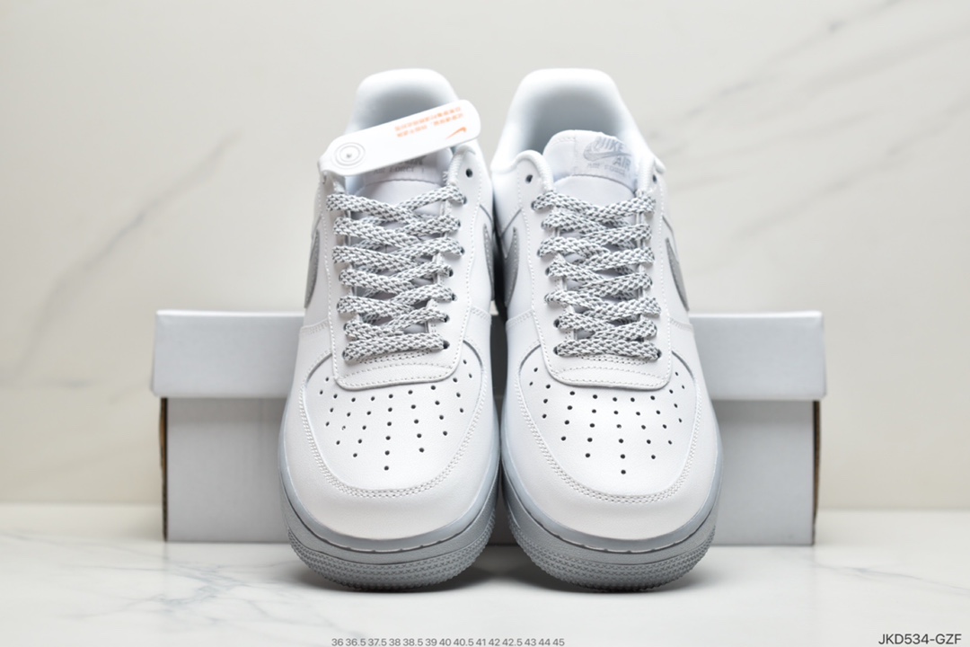 160 耐克Nike Air Force1 空军一号低帮休闲板鞋 CK7663-101