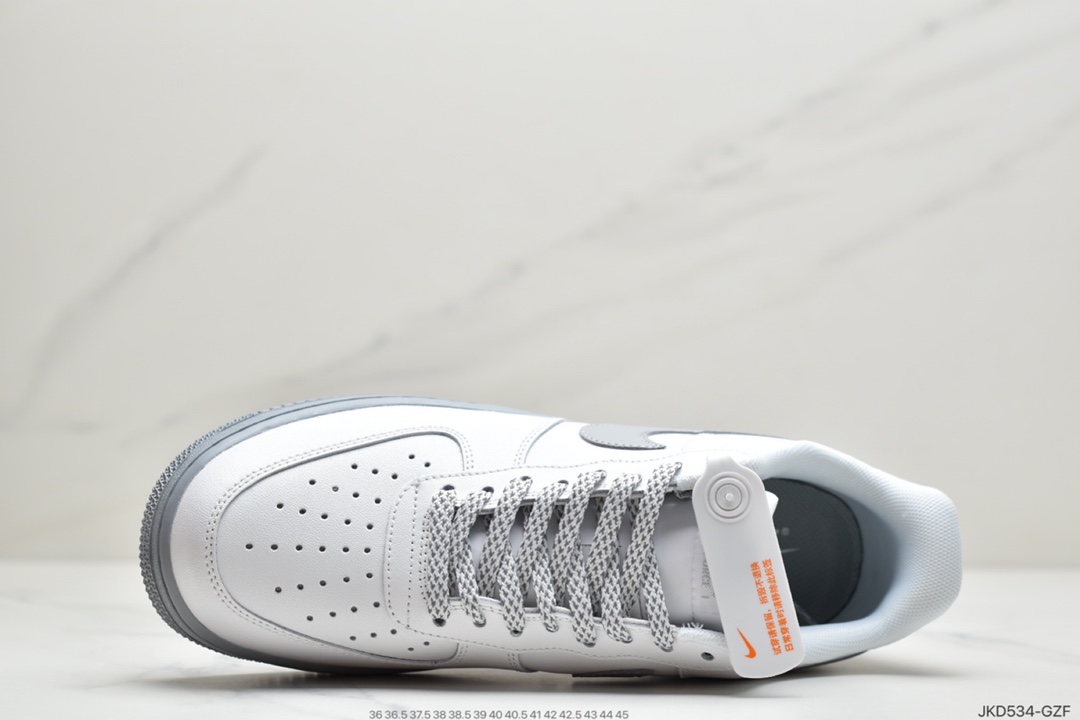 160 耐克Nike Air Force1 空军一号低帮休闲板鞋 CK7663-101