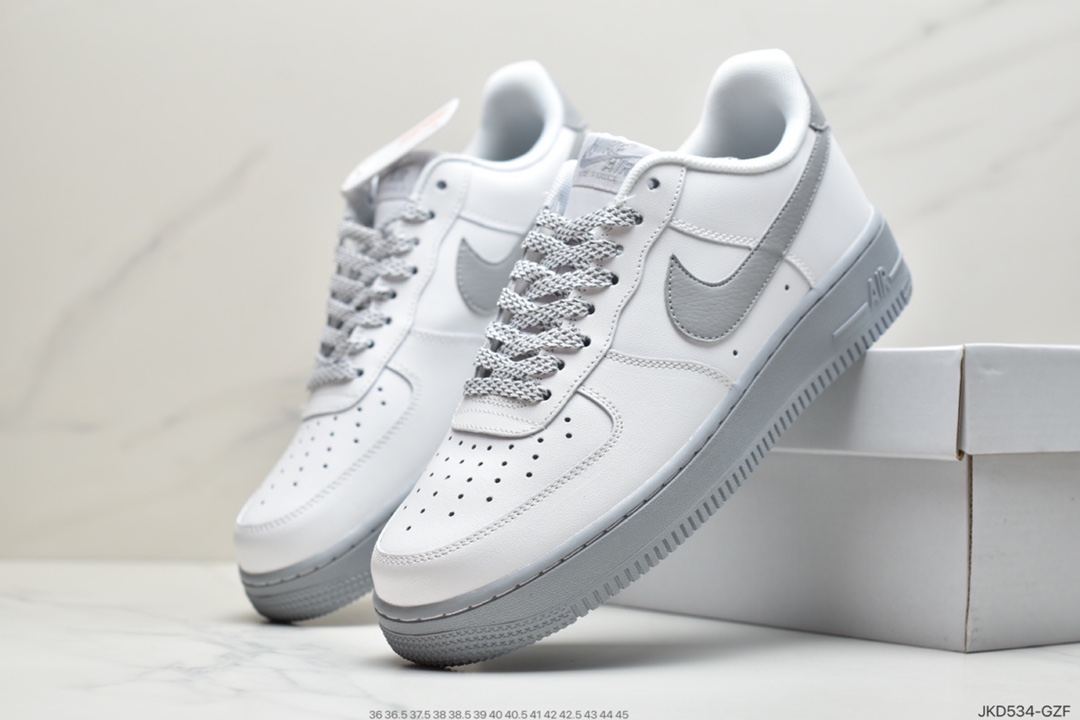 160 耐克Nike Air Force1 空军一号低帮休闲板鞋 CK7663-101