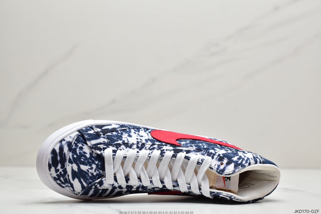 180 NK Blazer Mid ’1977 Vintage”Tie-Dye”经典开拓者高帮百搭休闲运动板鞋CZ7874-600