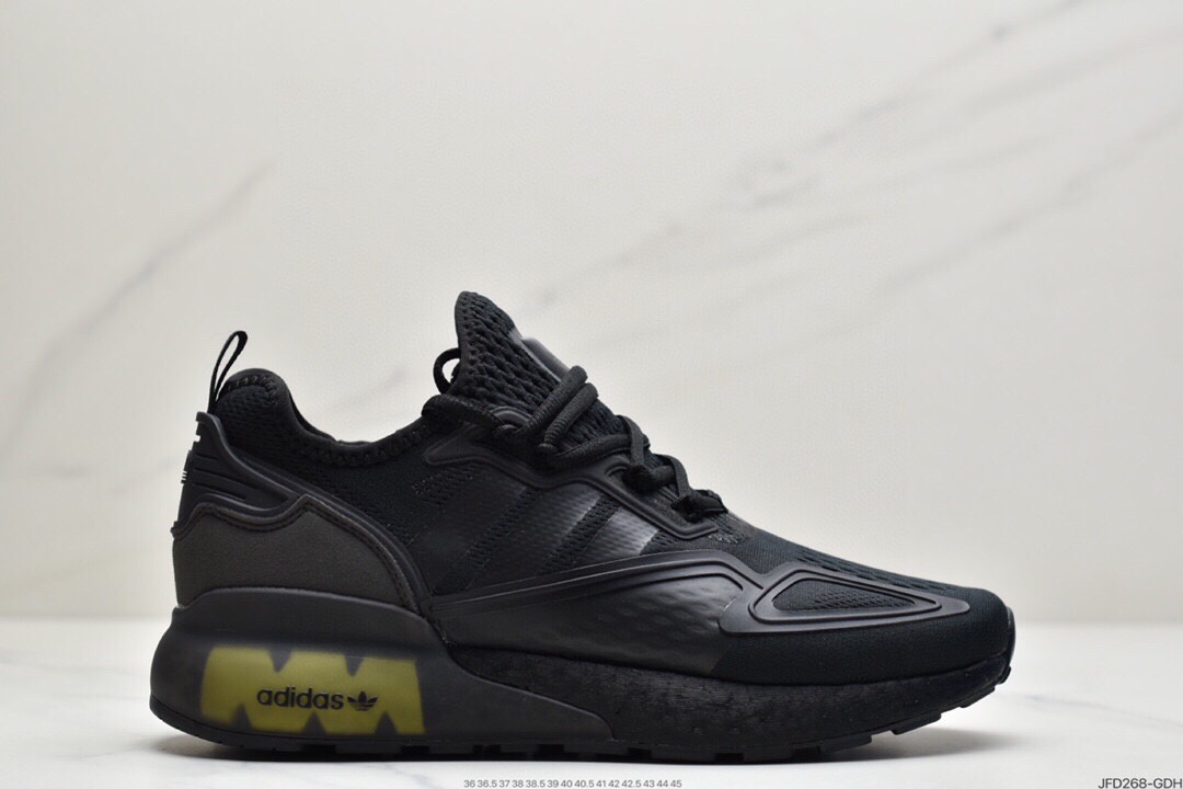 180 阿迪达斯Adidas Originals ZX 2K Boost 全新爆米花缓震休闲运动跑鞋 CQ2768
