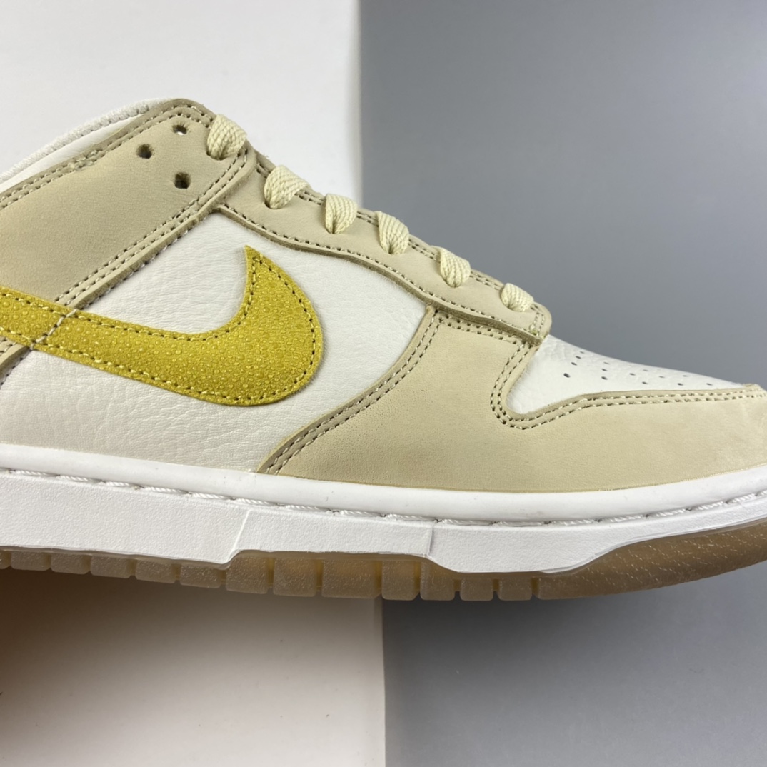 P360 Nike SB Dunk Low 扣篮系列柠檬黄配色 低帮休闲运动滑板板鞋 DJ6902-700