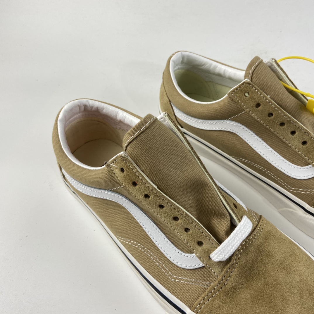 P150 Vans Old Skool 范斯官方安纳海姆奶茶色侧边条纹低帮板鞋运动鞋 VN0A38G17ZF