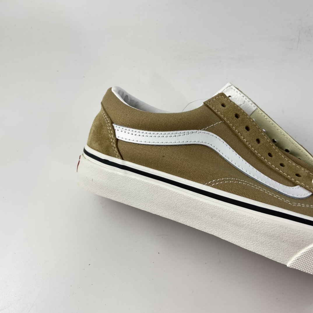 P150 Vans Old Skool 范斯官方安纳海姆奶茶色侧边条纹低帮板鞋运动鞋 VN0A38G17ZF