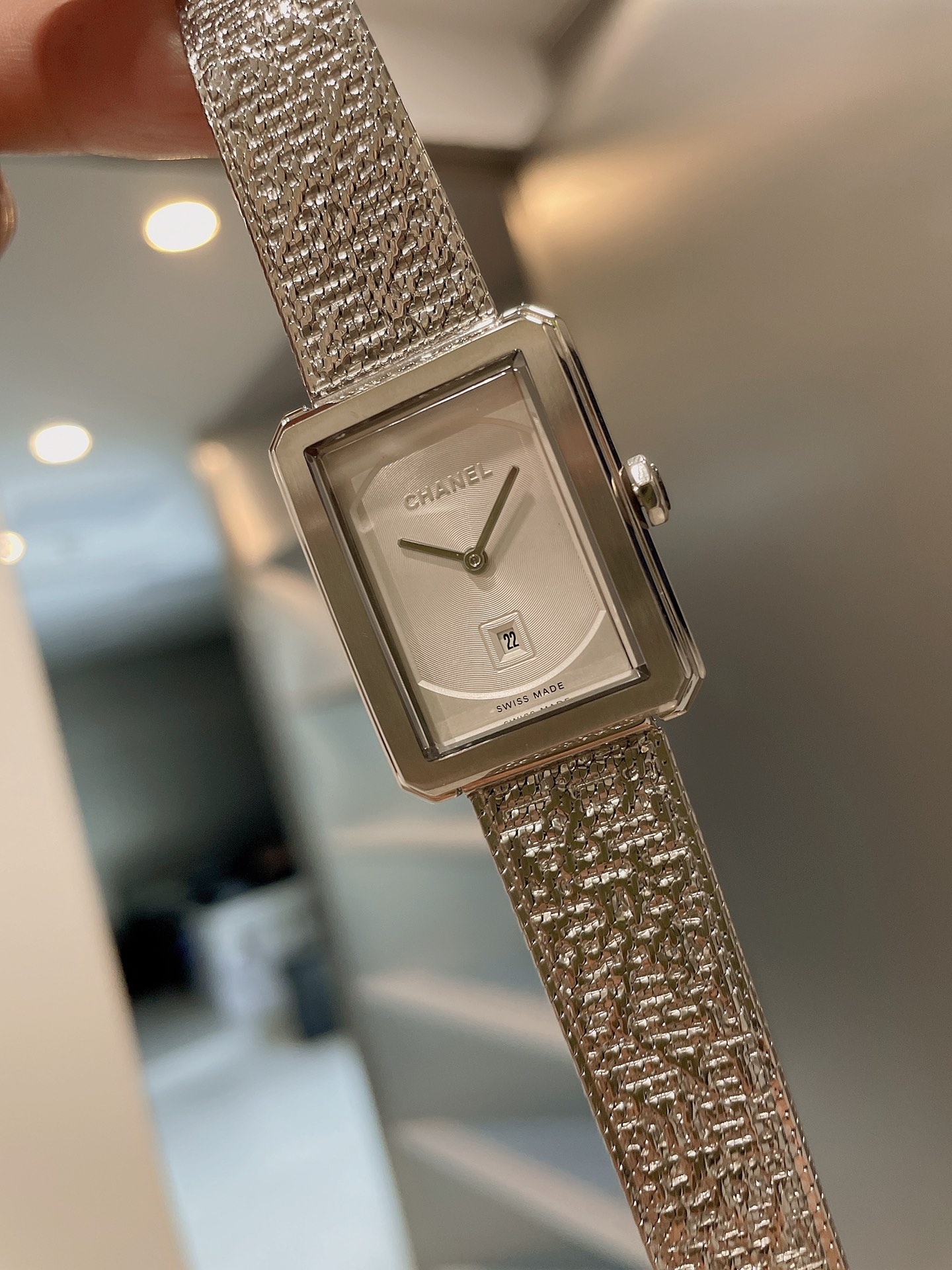 [CHANEL Watches]9527CHANEL BOYFRIENDTWEED tweed steel strip is made in-hous