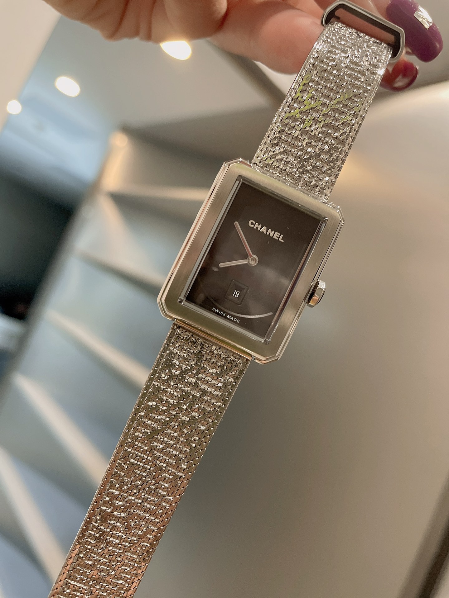 [CHANEL Watches]9527CHANEL BOYFRIENDTWEED tweed steel strip is made in-hous