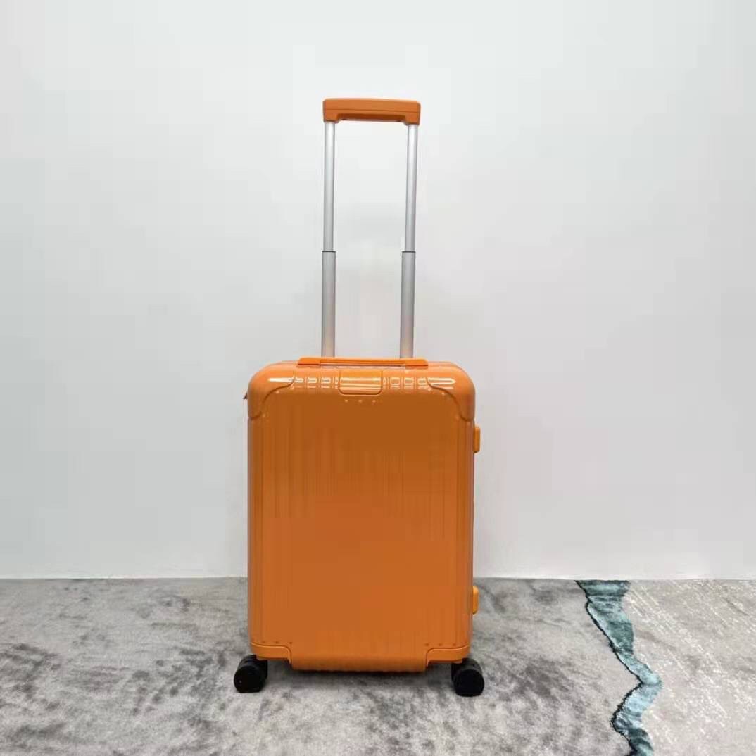 ❤️ Nuevo de mostrador~RIMOWA/日默瓦 Essential-832 serie nuevo color, mango amarillo, verde bambú. El original Salsa de mos…