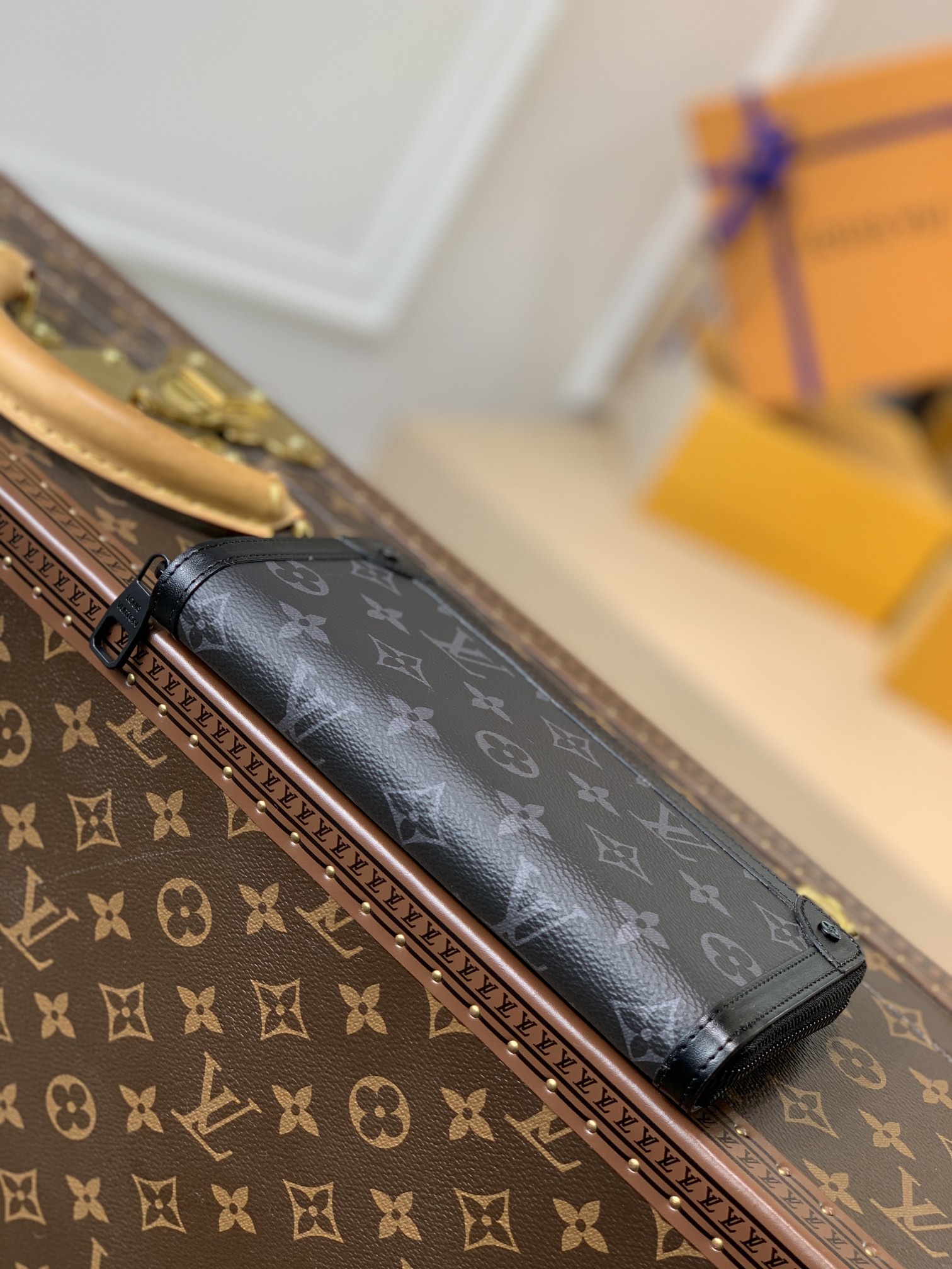 Louis Vuitton LV Zippy Wallet Trunk 钱夹 M80558