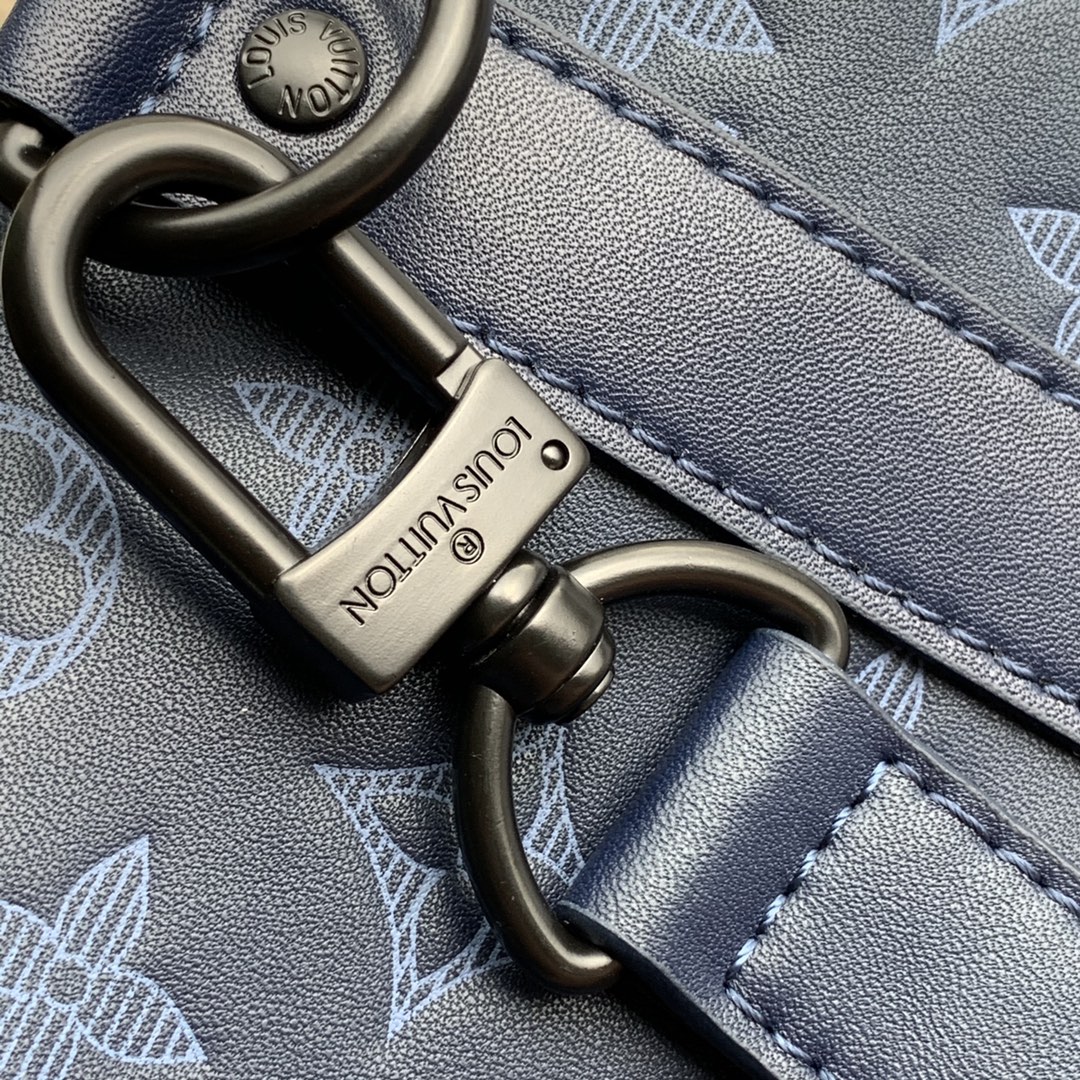 Louis Vuitton LV Keepall Bandoulière 50 旅行袋 M45731蓝色