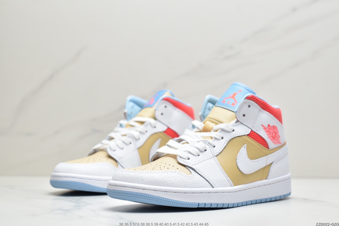 250  Air Jordan 1 Air Jordan 1 MID SE“芝麻”休闲篮球鞋CZ0774-200