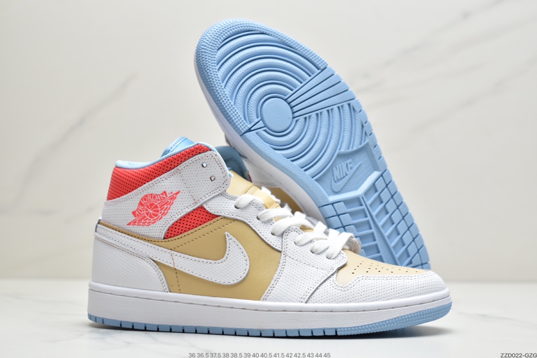250  Air Jordan 1 Air Jordan 1 MID SE“芝麻”休闲篮球鞋CZ0774-200