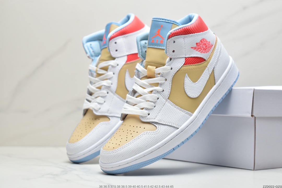 250  Air Jordan 1 Air Jordan 1 MID SE“芝麻”休闲篮球鞋CZ0774-200