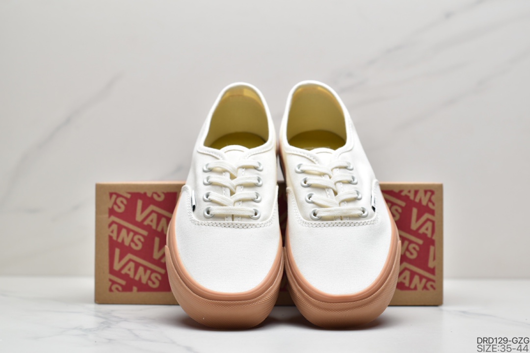 110 万斯Vans Authentic 经典安娜海姆 4孔低帮硫化半拖滑板鞋复古AUT高端硫化