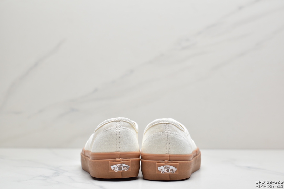 110 万斯Vans Authentic 经典安娜海姆 4孔低帮硫化半拖滑板鞋复古AUT高端硫化