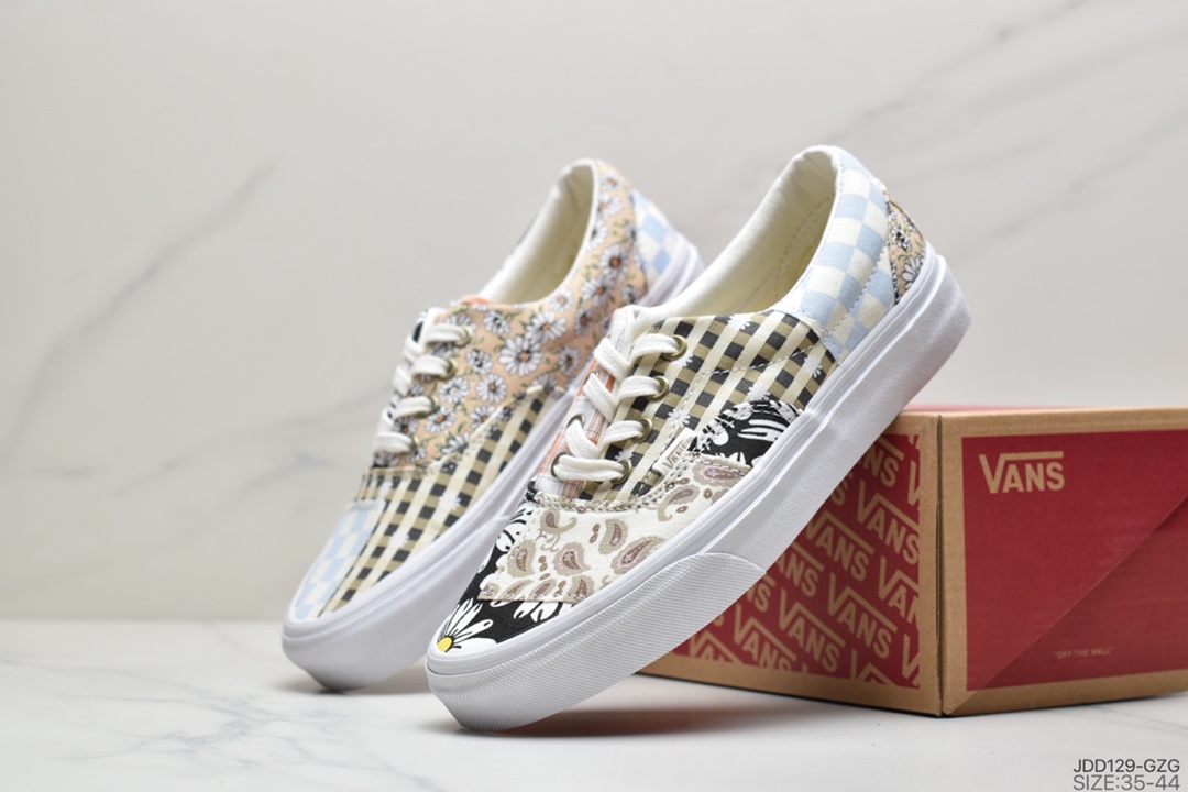 120 万斯Vans Og Era Lx 联名款 万斯低帮休闲鞋 帆布材质
