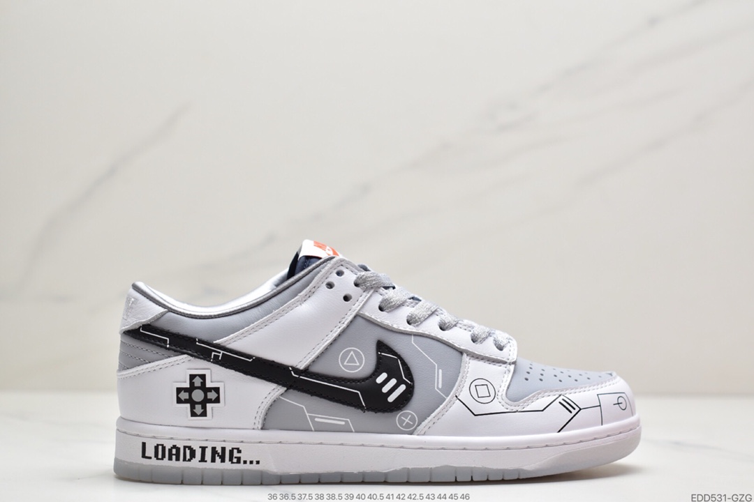 330 耐克Nike SB Dunk Low GR”Navy Blue”扣篮系列低帮休闲运动滑板板鞋“皮革藏蓝灰” DD1768-400