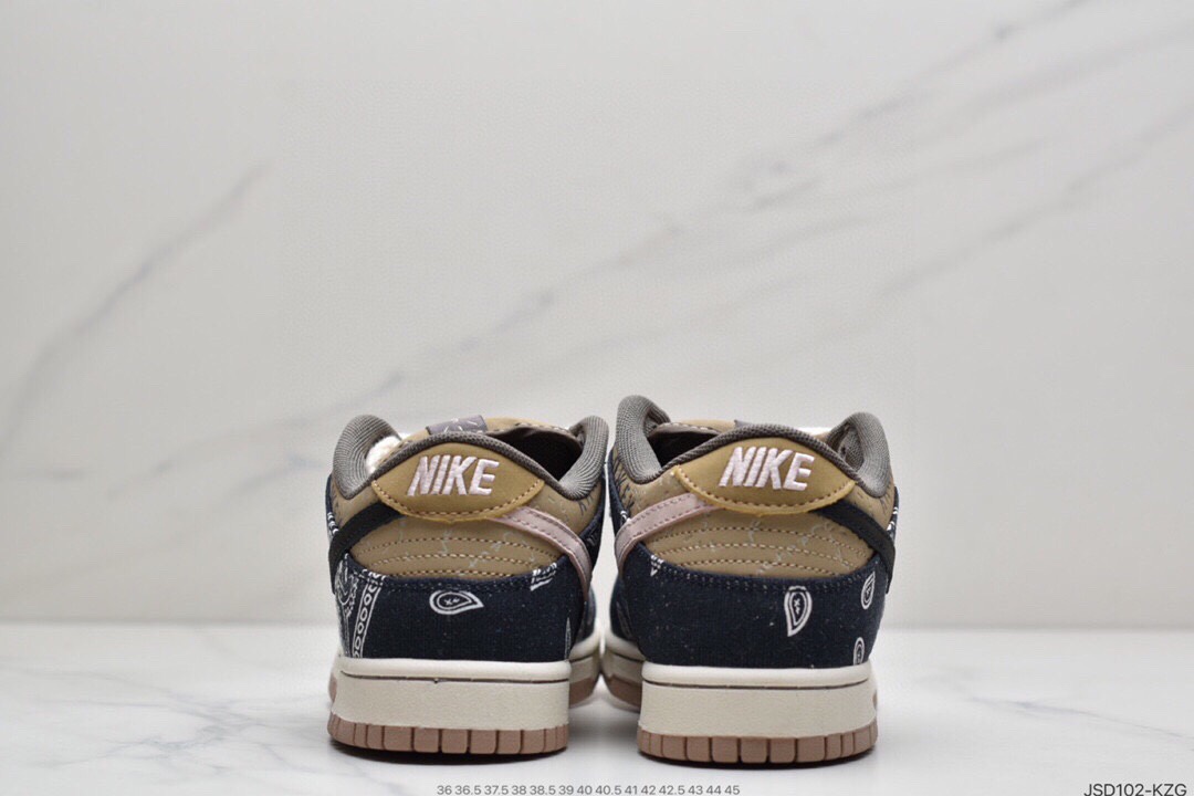 200 可撕耐克Travis Scott × SB Dunk Low 腰果花  CT5053-001