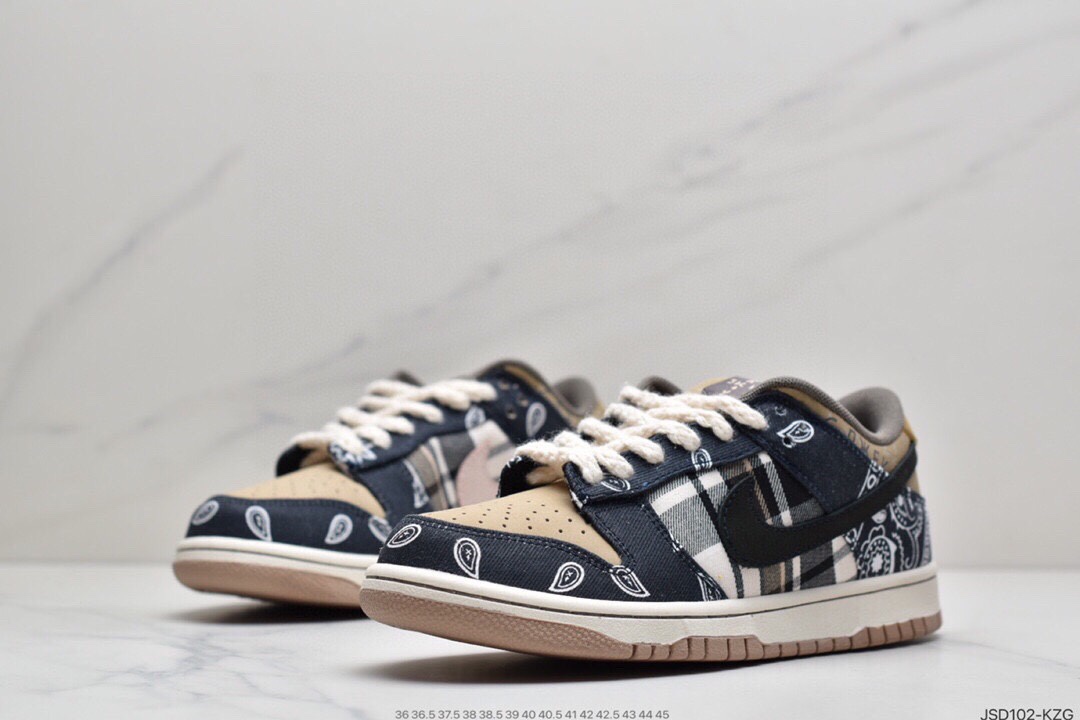 200 可撕耐克Travis Scott × SB Dunk Low 腰果花  CT5053-001