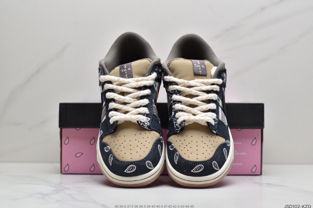 200 可撕耐克Travis Scott × SB Dunk Low 腰果花  CT5053-001
