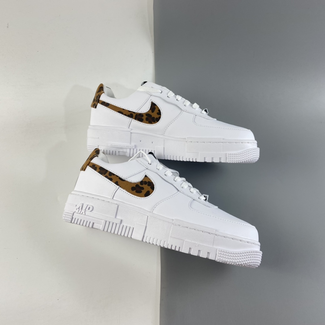 P200 Nk Air Force 1 Pixel 全新厚底空军一号低帮百搭休闲运动板鞋 CV8481-100
