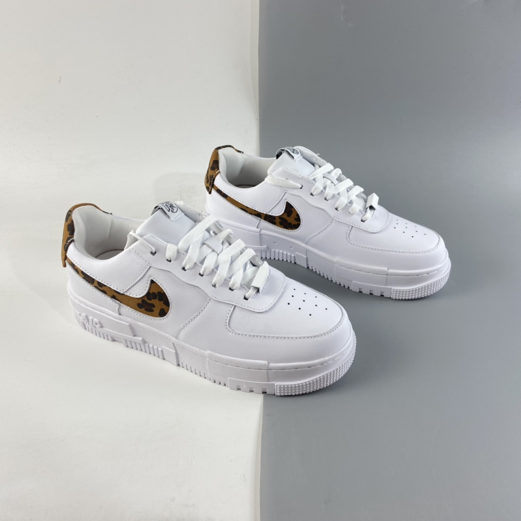 P200 Nk Air Force 1 Pixel 全新厚底空军一号低帮百搭休闲运动板鞋 CV8481-100