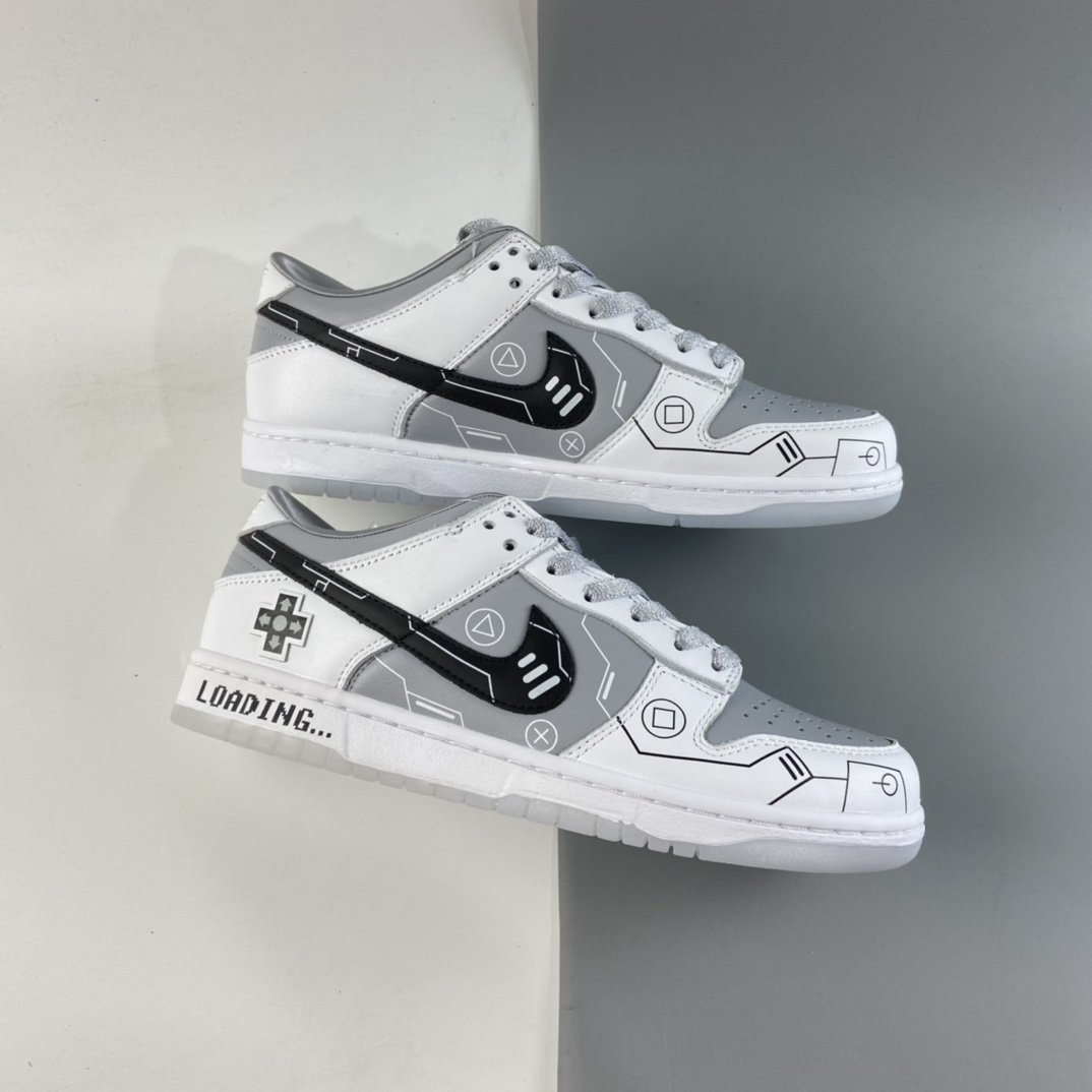 P340 Nike Dunk low“Video Game”电玩主题SB扣碎篮板时尚休闲板鞋 DD1768-400