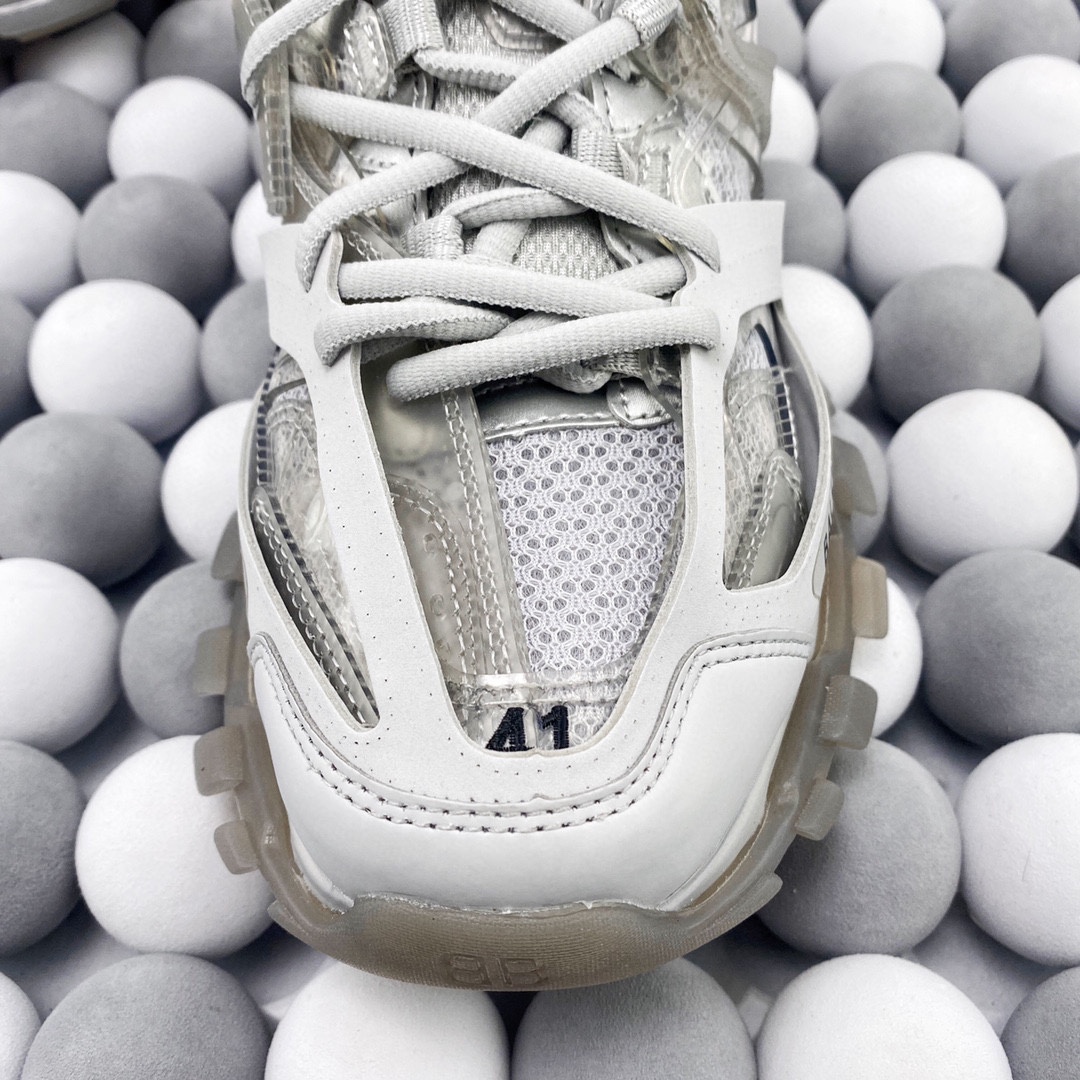 Nuevo zapato conceptual para exteriores Balenciaga 3.0 de tercera generación en gris cristal Balenciaga Sneak…
