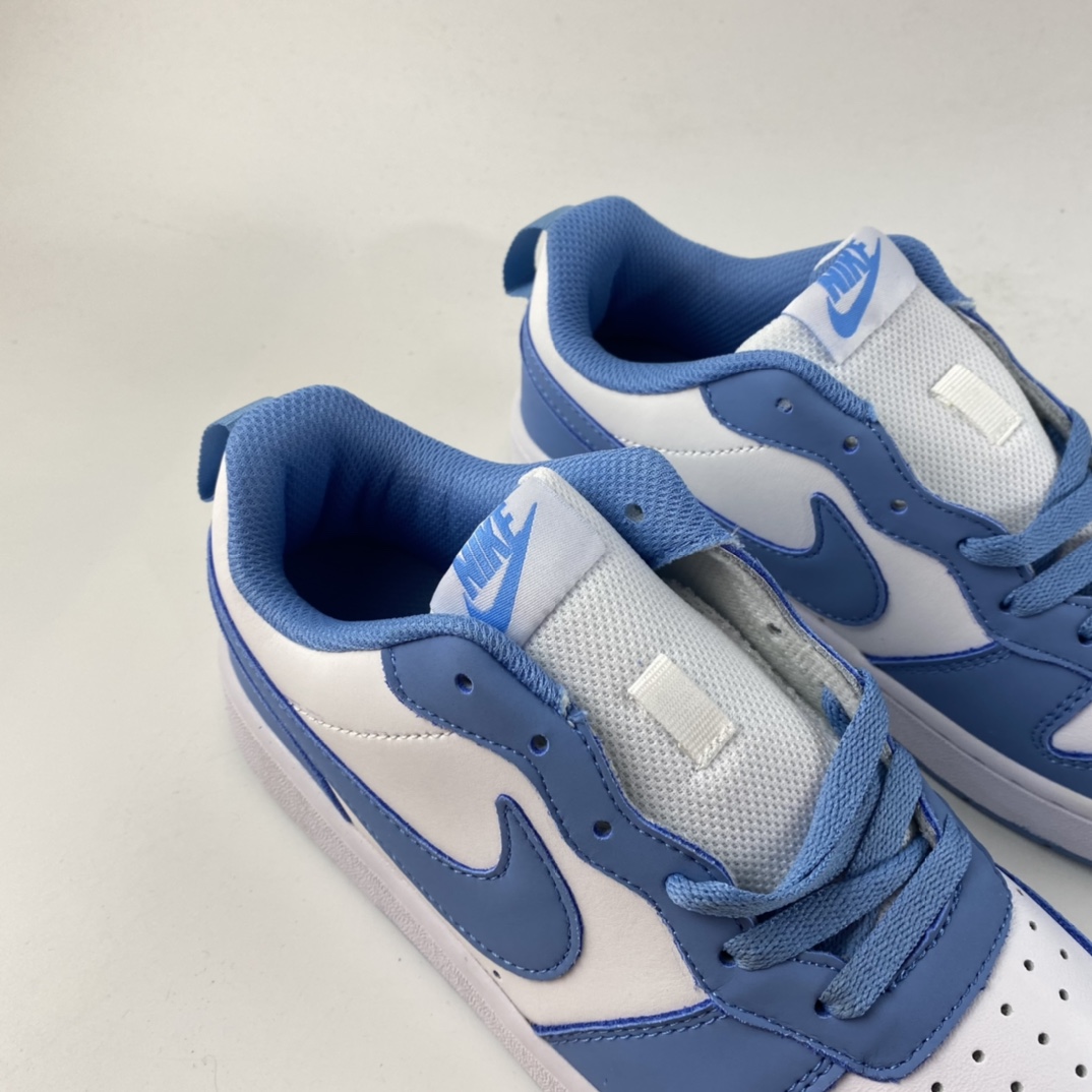 P180 Nike Court Borough Low 2 （GS）低帮百搭透气休闲运动板鞋 BQ5448-110