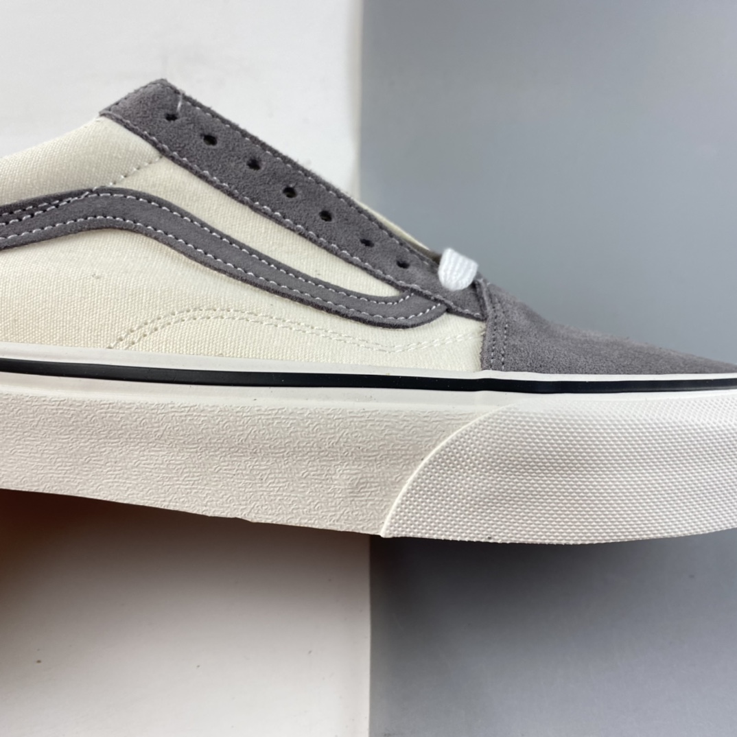 P150 Vans Old Skool 范斯官方灰白拼色侧边条纹低帮板鞋运动鞋 VNOA3WKT4OP