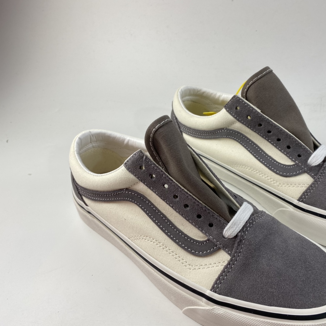 P150 Vans Old Skool 范斯官方灰白拼色侧边条纹低帮板鞋运动鞋 VNOA3WKT4OP