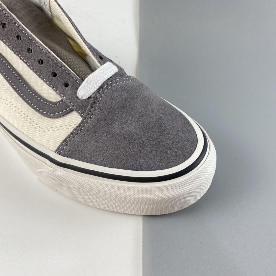 P150 Vans Old Skool 范斯官方灰白拼色侧边条纹低帮板鞋运动鞋 VNOA3WKT4OP