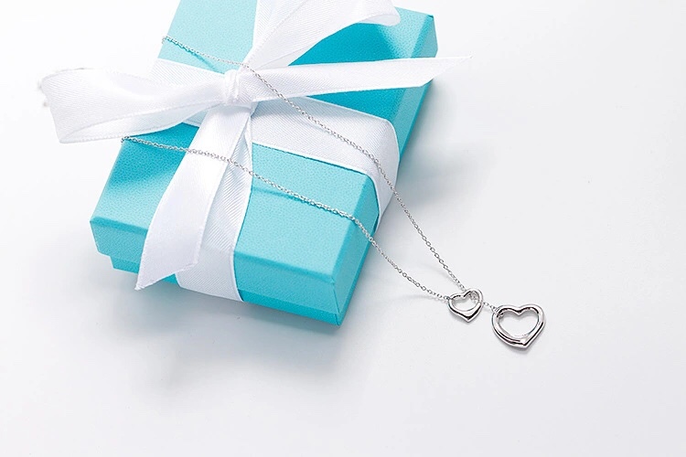 NO:103733,Super versatile and beautiful T-home Ni Ni's same style love necklace, Tiffany necklace, tiffany, necklace19860909超级百搭好看 T家 倪妮同款 爱心项链,蒂芙尼项链,tiffany,necklace,Jewelry