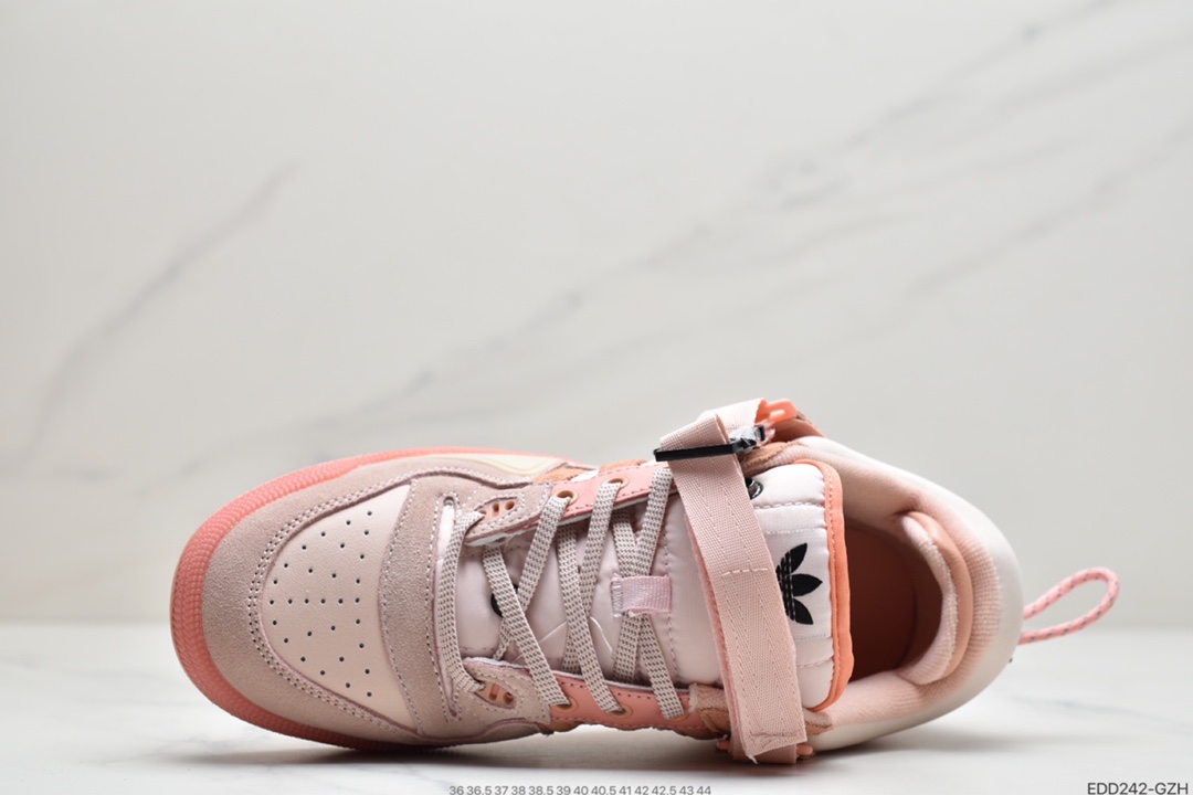 340 阿迪达斯 Adidas BAD BUNNY FORUM 低帮运动板鞋 GW0265