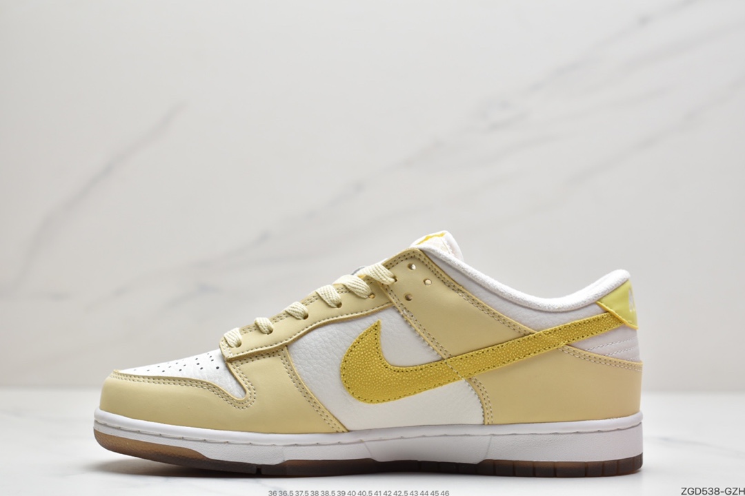 290 耐克DUNK板鞋 柠檬Nike Dunk Low”Lemon Drop”   DJ6902-700