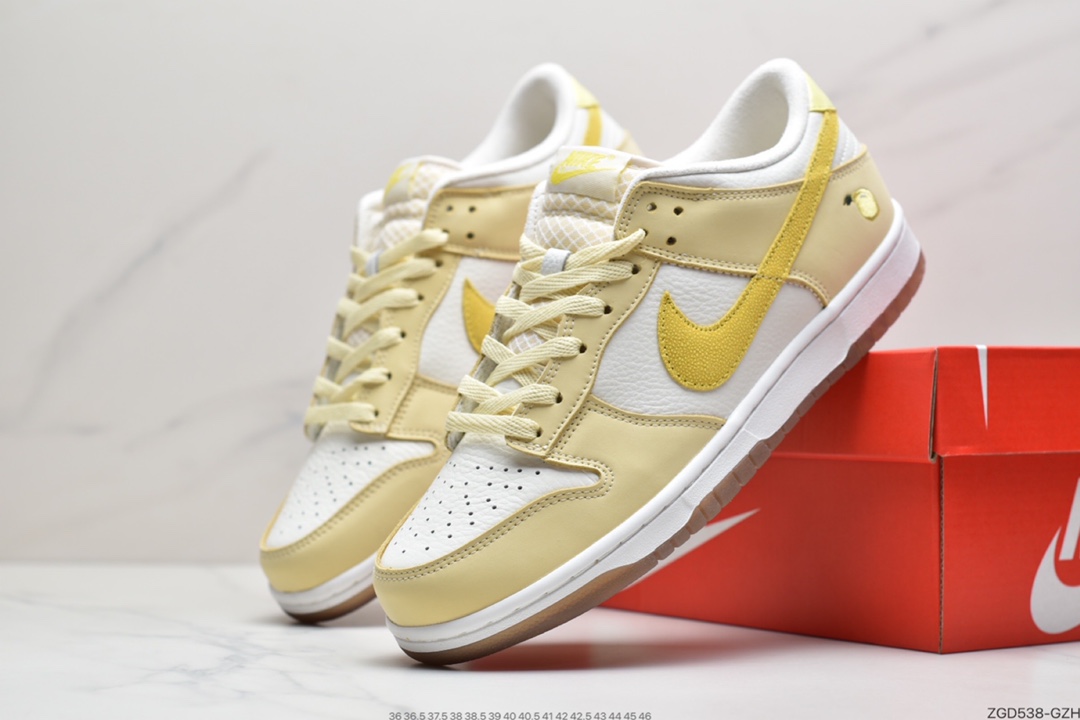 290 耐克DUNK板鞋 柠檬Nike Dunk Low”Lemon Drop”   DJ6902-700