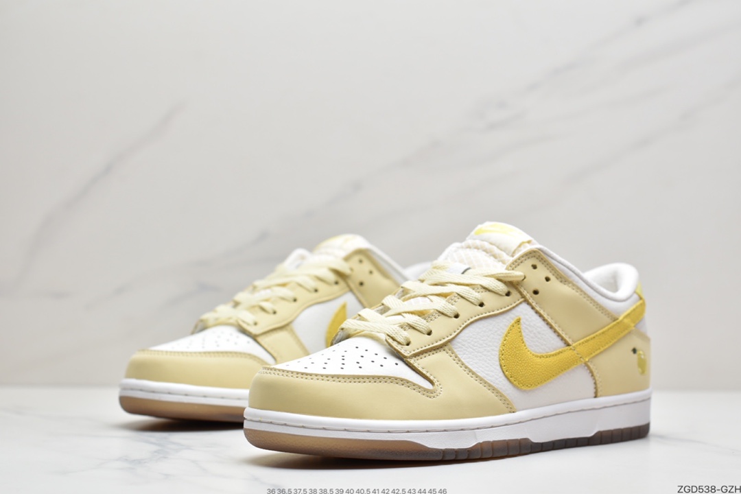 290 耐克DUNK板鞋 柠檬Nike Dunk Low”Lemon Drop”   DJ6902-700
