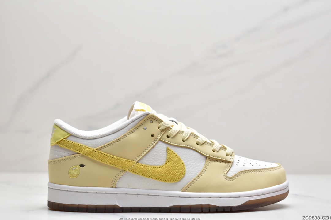 290 耐克DUNK板鞋 柠檬Nike Dunk Low”Lemon Drop”   DJ6902-700