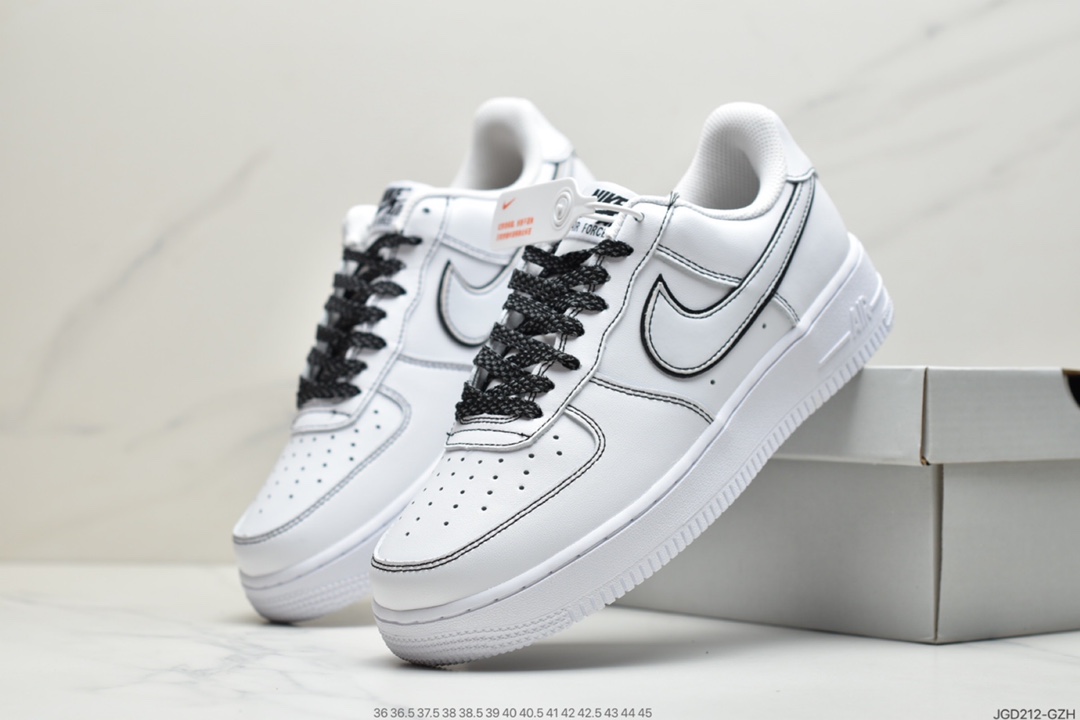180 电玩立体按键 PS5主题 空军一号AF1 运动休闲复古板鞋 Air Force 1 内置蜂窝缓震气垫  CW2288-113
