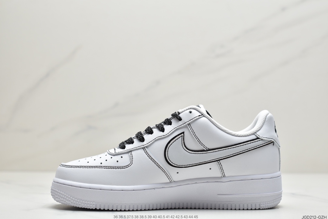 180 电玩立体按键 PS5主题 空军一号AF1 运动休闲复古板鞋 Air Force 1 内置蜂窝缓震气垫  CW2288-113