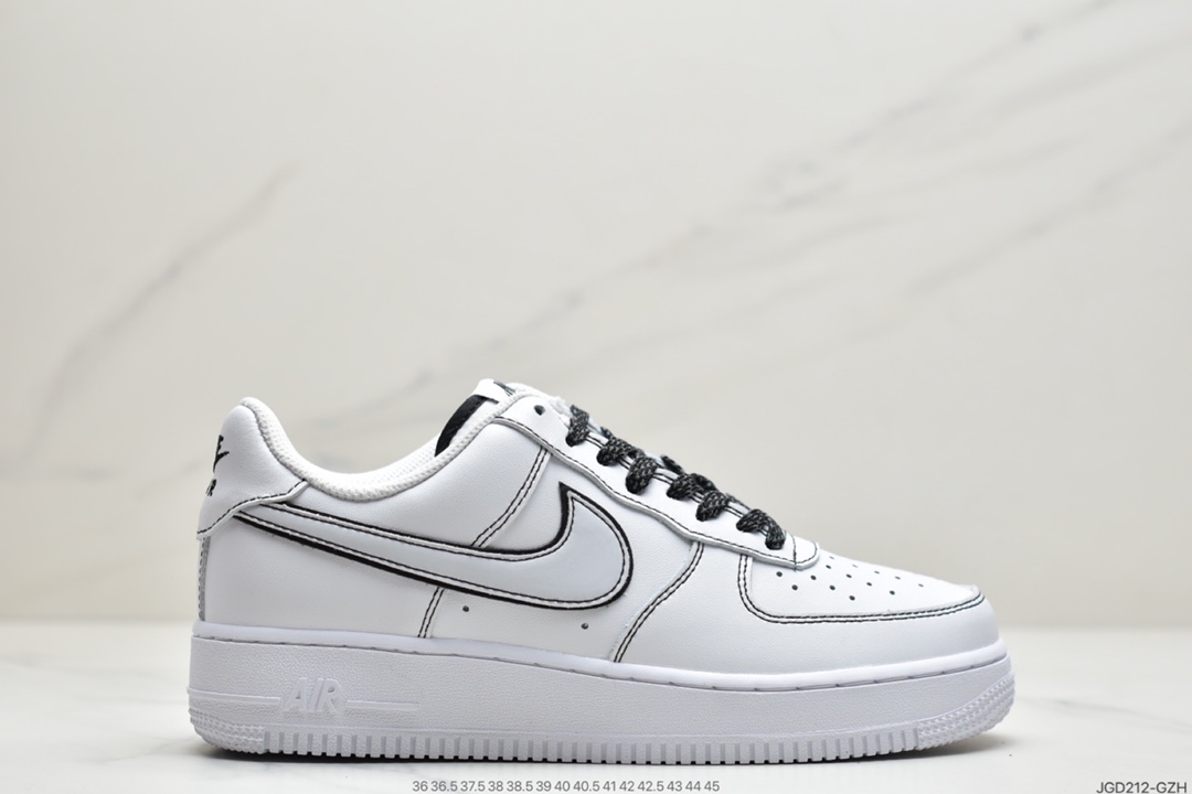 180 电玩立体按键 PS5主题 空军一号AF1 运动休闲复古板鞋 Air Force 1 内置蜂窝缓震气垫  CW2288-113