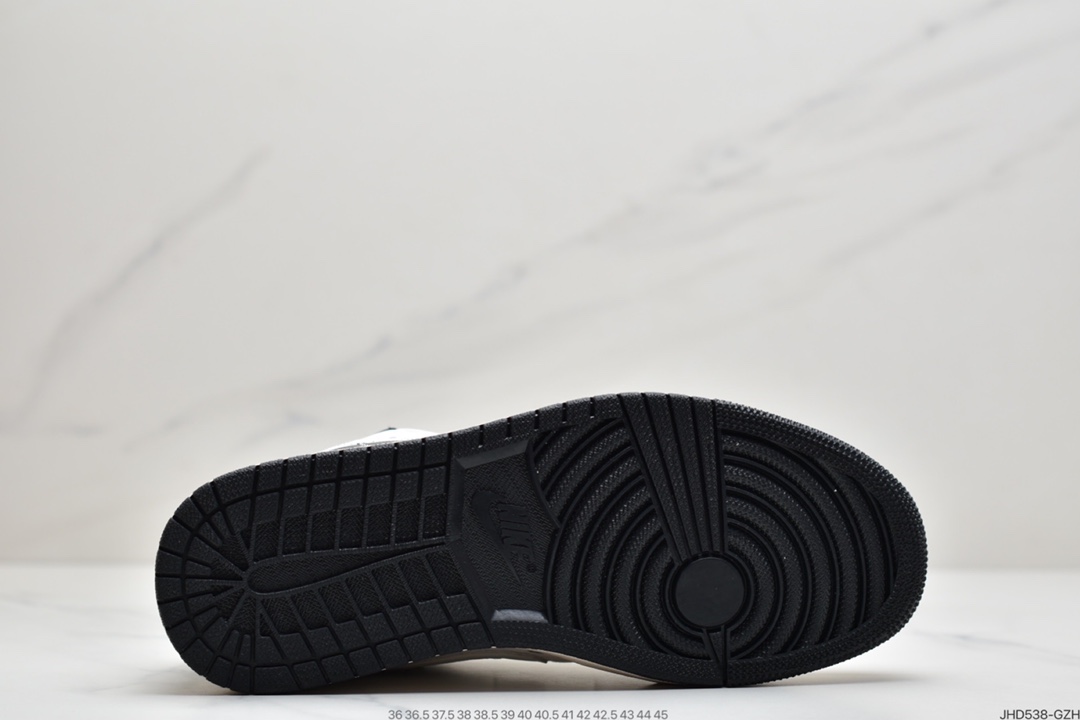 190 Air Jordan 1 Low 米白黑 泼墨 DM3528-100