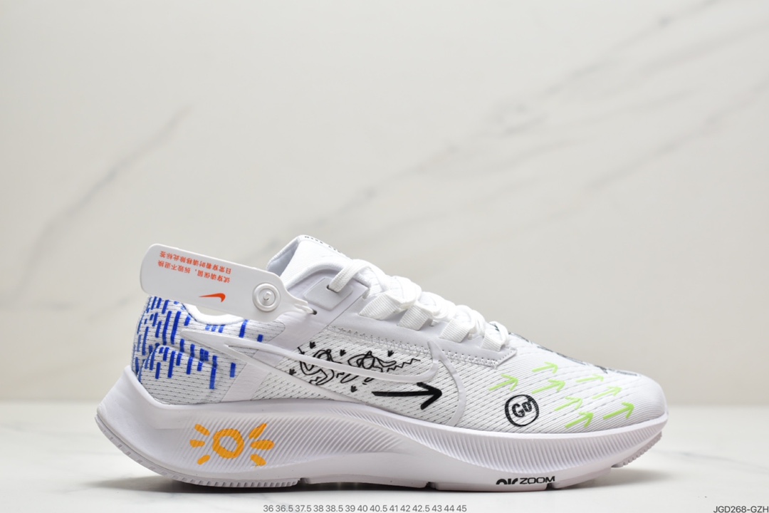 180 耐克Nike Air Zoom Pegasus 38 针织透气 登月38代DM3274-100