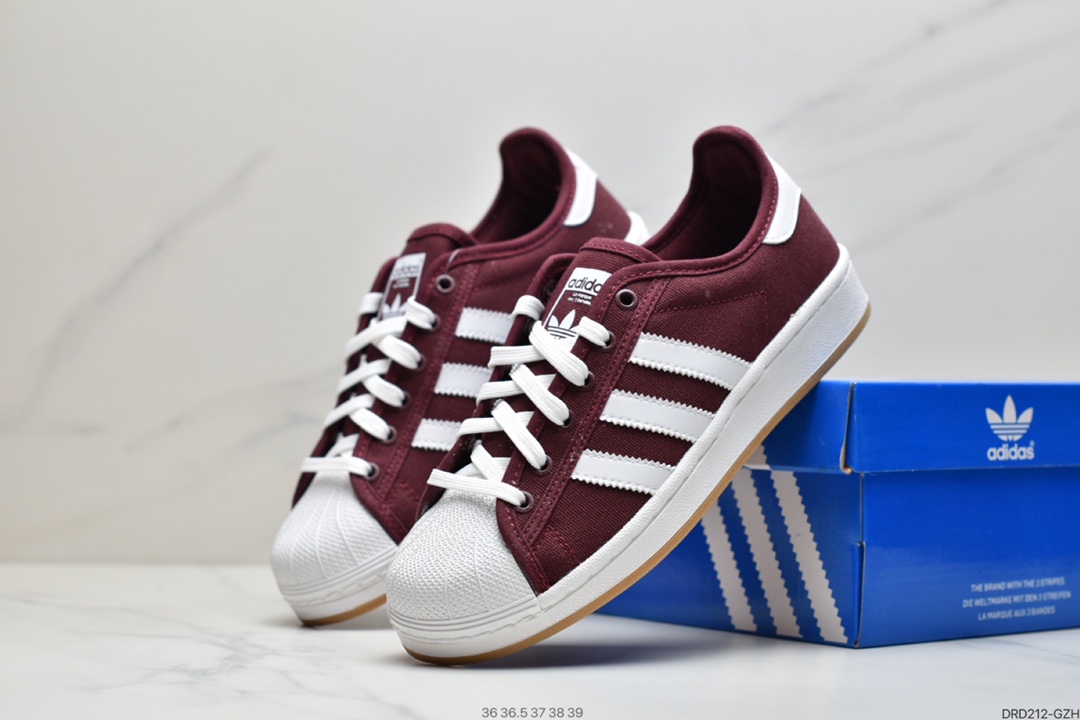 110 adidas Superstar II贝壳头经典百搭休闲运动板鞋 S82579