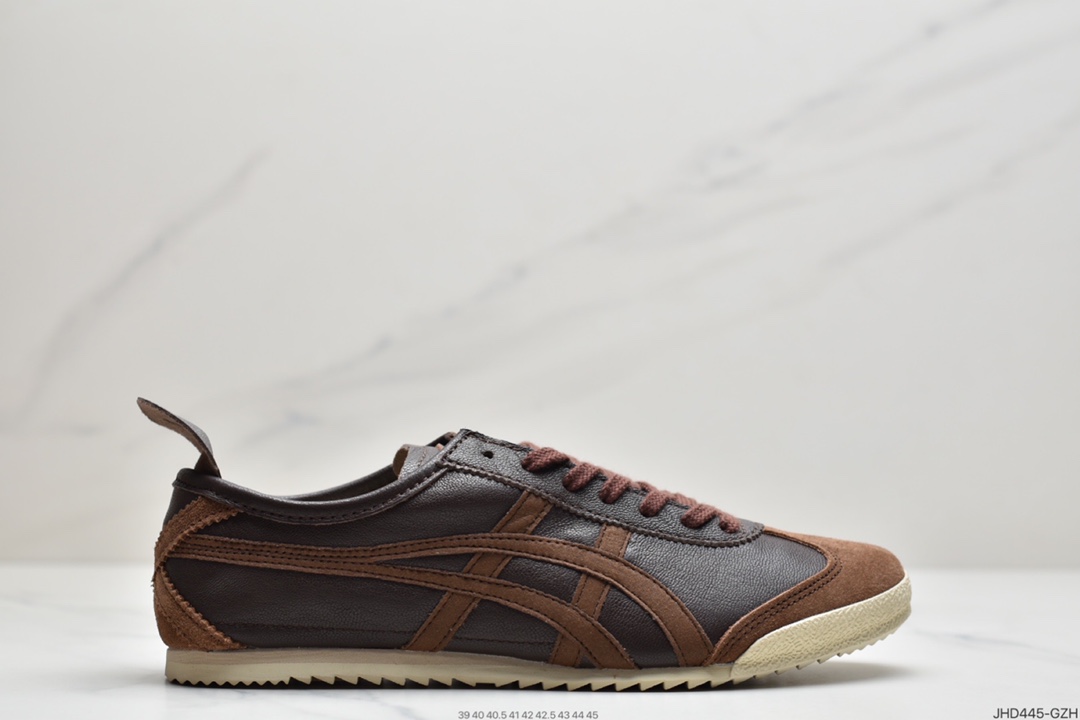 190  Asics Onitsuka tiger 鬼冢虎手工鞋亚瑟士鬼冢虎专柜正品头层小羊皮