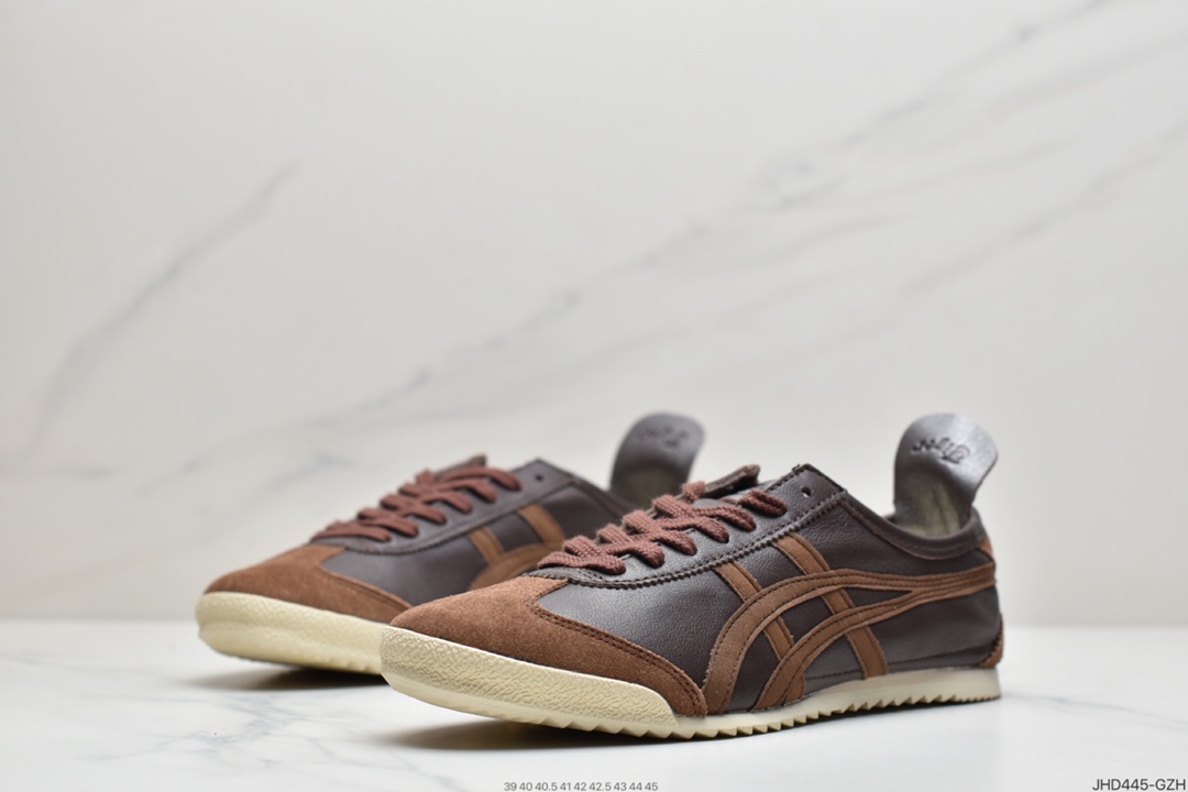 190  Asics Onitsuka tiger 鬼冢虎手工鞋亚瑟士鬼冢虎专柜正品头层小羊皮